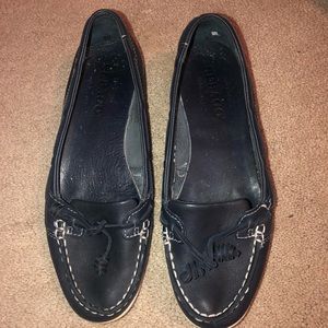 Sebago Loafers/ Boat Shoes Denim Blue 7.5